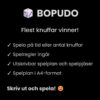 BOPUDO – festligt Halloweenspel där spelarna tävlar om att komma först i mål och kan knuffa varandra på vägen.