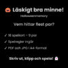 Läskigt bra minne! – Halloweenmemory