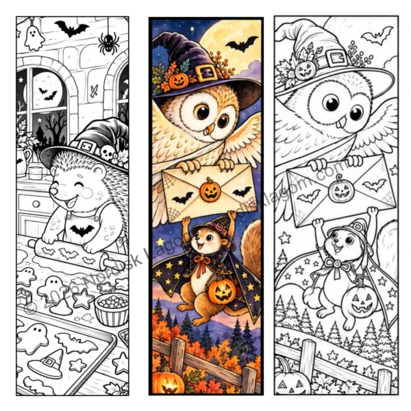 Bokmärken - Nordisk (åh så söt!) Halloween 4a Bokmärken - Nordisk (åh så söt!) Halloween