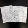 Målarkort - Halloween