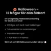 Tipsrunda – Halloween: 12 frågor för alla!